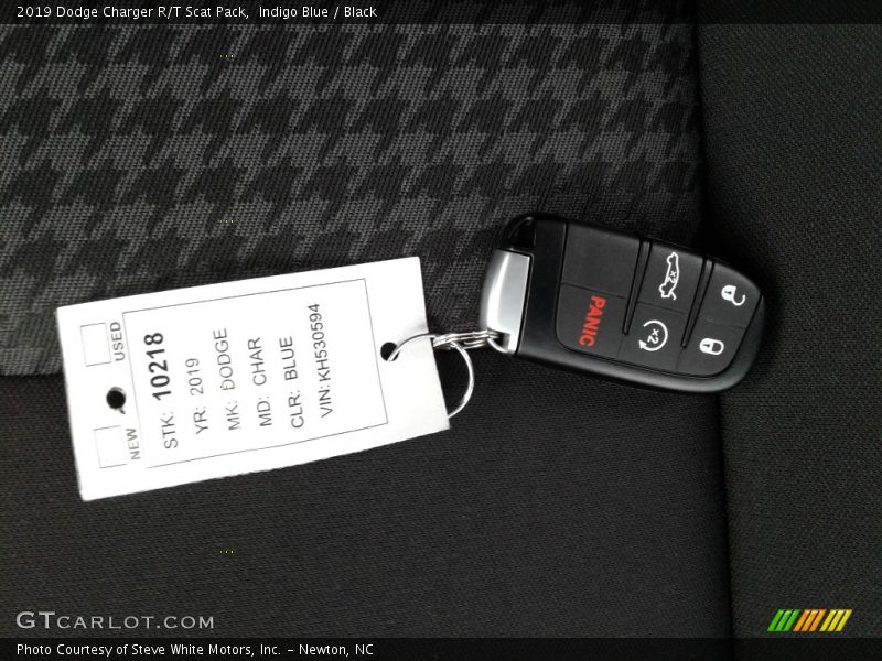 Indigo Blue / Black 2019 Dodge Charger R/T Scat Pack