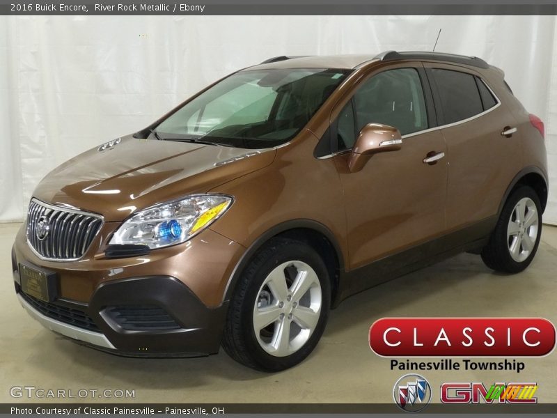 River Rock Metallic / Ebony 2016 Buick Encore