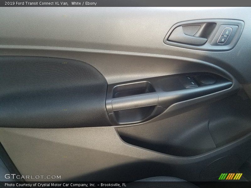 White / Ebony 2019 Ford Transit Connect XL Van