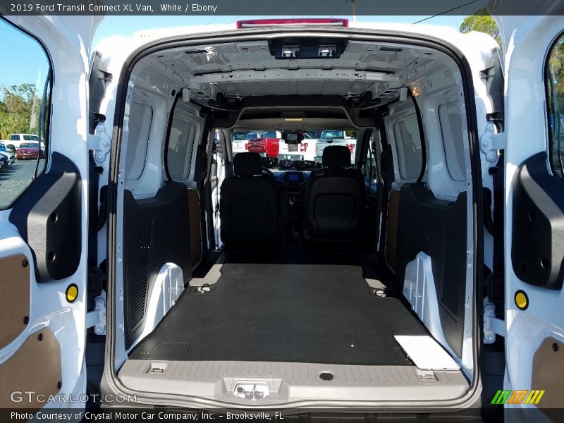 White / Ebony 2019 Ford Transit Connect XL Van