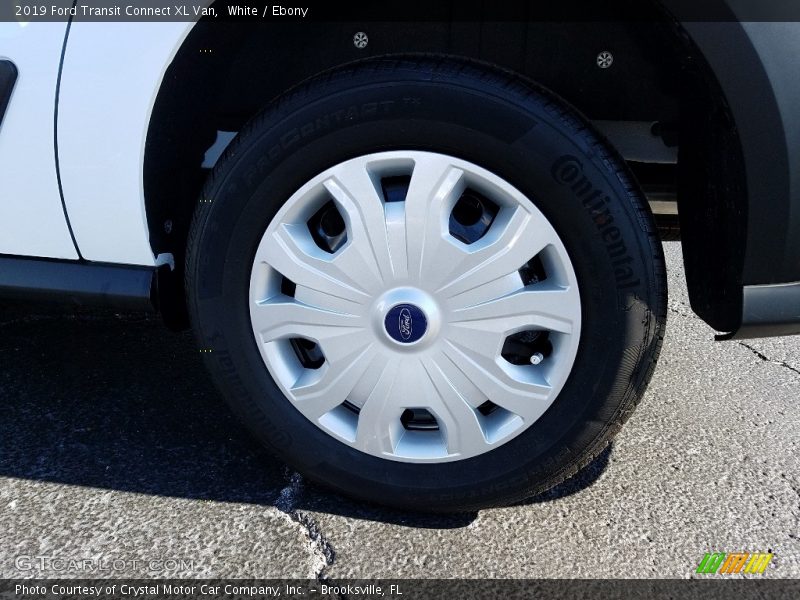 White / Ebony 2019 Ford Transit Connect XL Van