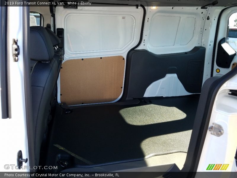 White / Ebony 2019 Ford Transit Connect XL Van