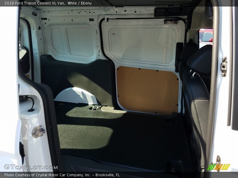 White / Ebony 2019 Ford Transit Connect XL Van