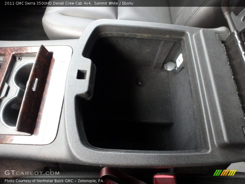 Summit White / Ebony 2011 GMC Sierra 3500HD Denali Crew Cab 4x4