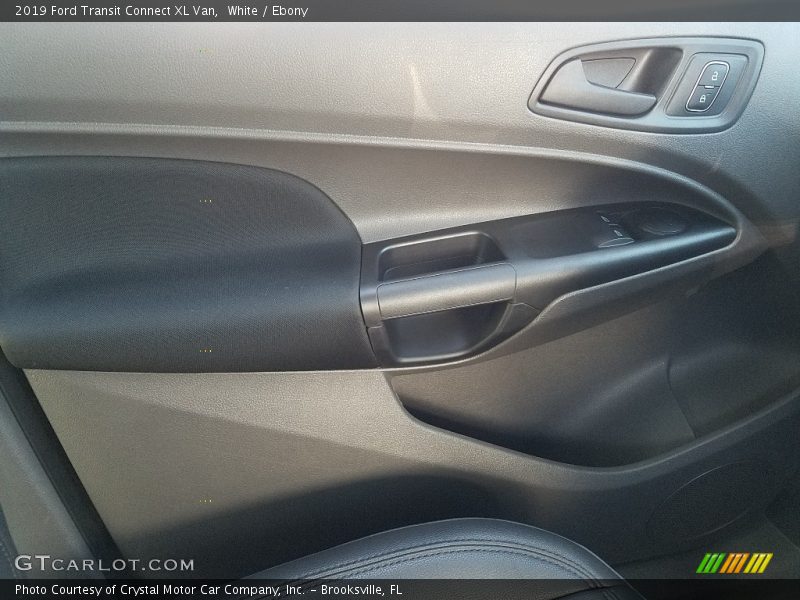 White / Ebony 2019 Ford Transit Connect XL Van