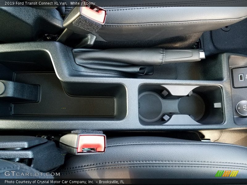 White / Ebony 2019 Ford Transit Connect XL Van