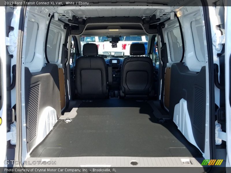 White / Ebony 2019 Ford Transit Connect XL Van