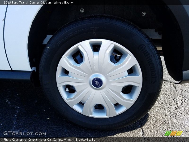 White / Ebony 2019 Ford Transit Connect XL Van