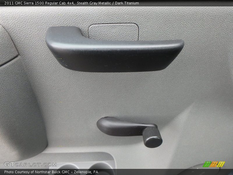 Stealth Gray Metallic / Dark Titanium 2011 GMC Sierra 1500 Regular Cab 4x4