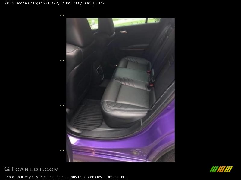 Plum Crazy Pearl / Black 2016 Dodge Charger SRT 392