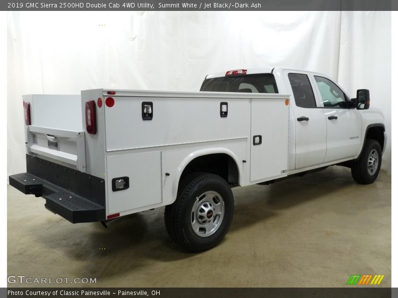 Summit White / Jet Black/­Dark Ash 2019 GMC Sierra 2500HD Double Cab 4WD Utility