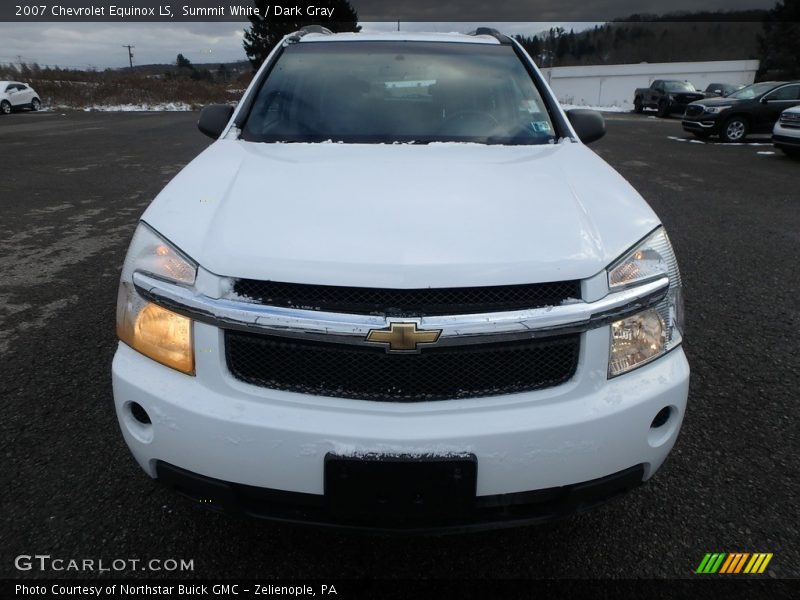 Summit White / Dark Gray 2007 Chevrolet Equinox LS