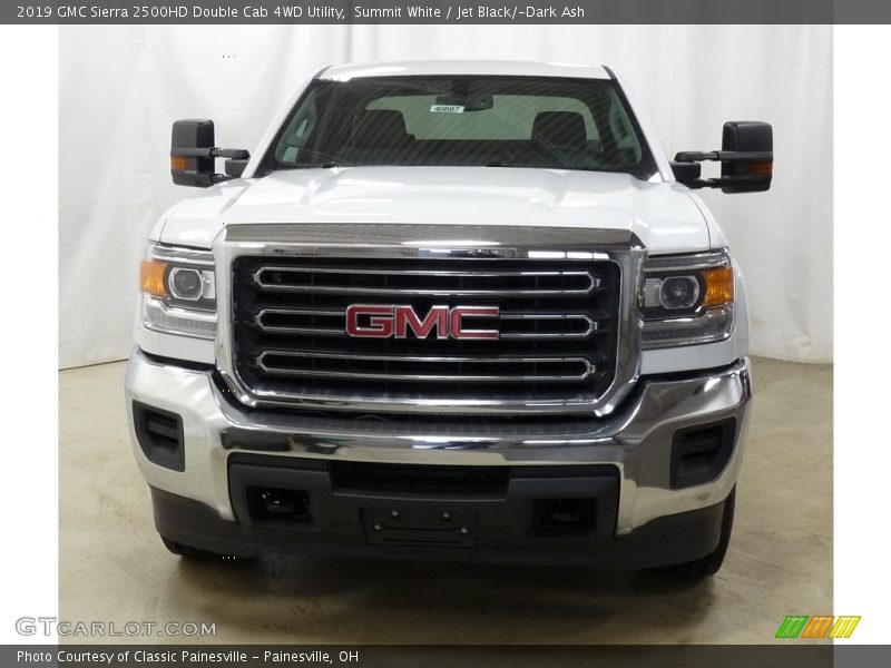 Summit White / Jet Black/­Dark Ash 2019 GMC Sierra 2500HD Double Cab 4WD Utility
