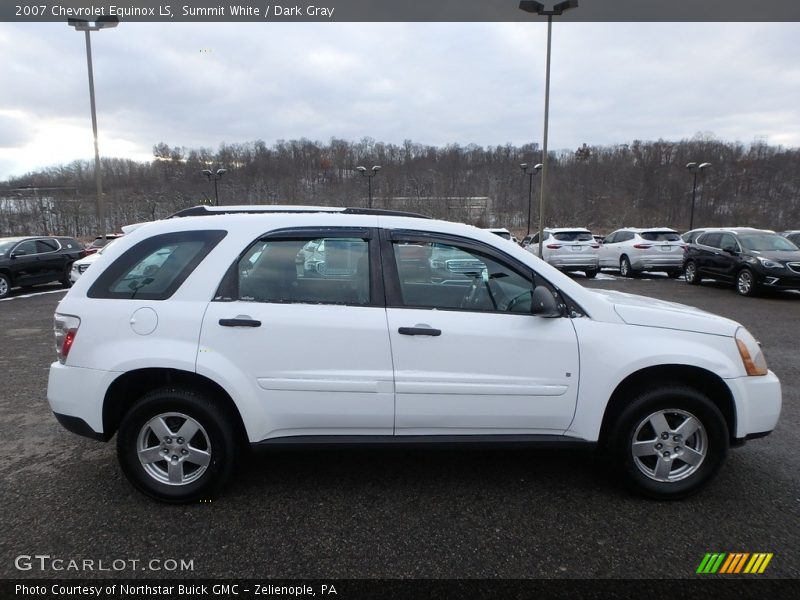 Summit White / Dark Gray 2007 Chevrolet Equinox LS