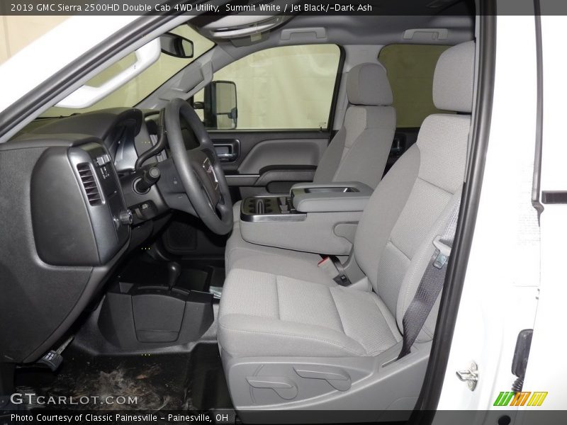 Summit White / Jet Black/­Dark Ash 2019 GMC Sierra 2500HD Double Cab 4WD Utility