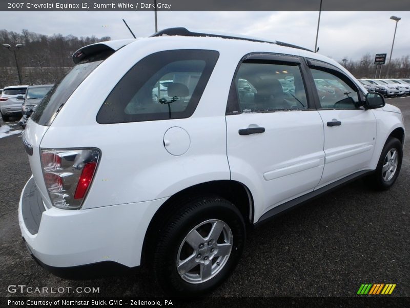 Summit White / Dark Gray 2007 Chevrolet Equinox LS