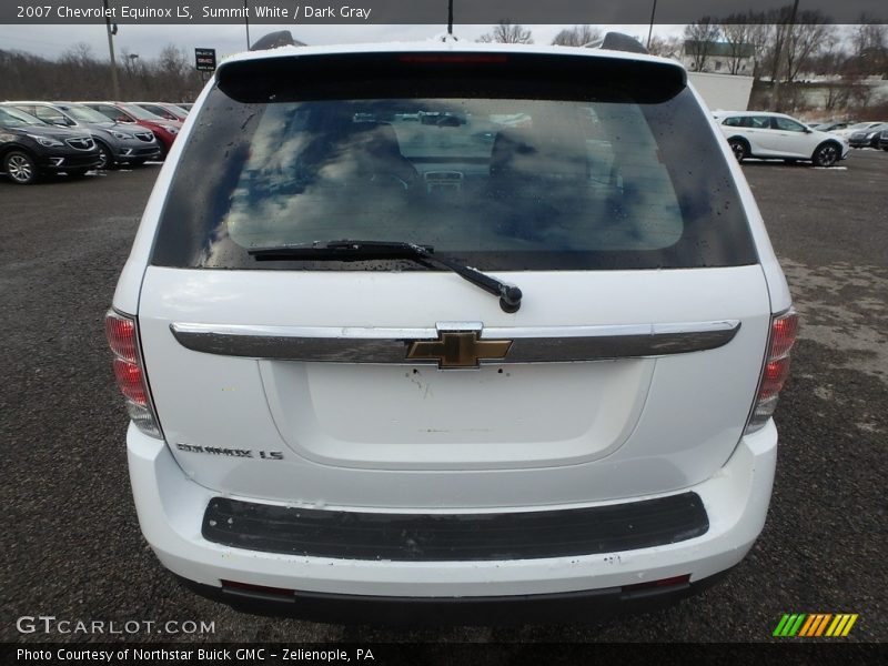 Summit White / Dark Gray 2007 Chevrolet Equinox LS