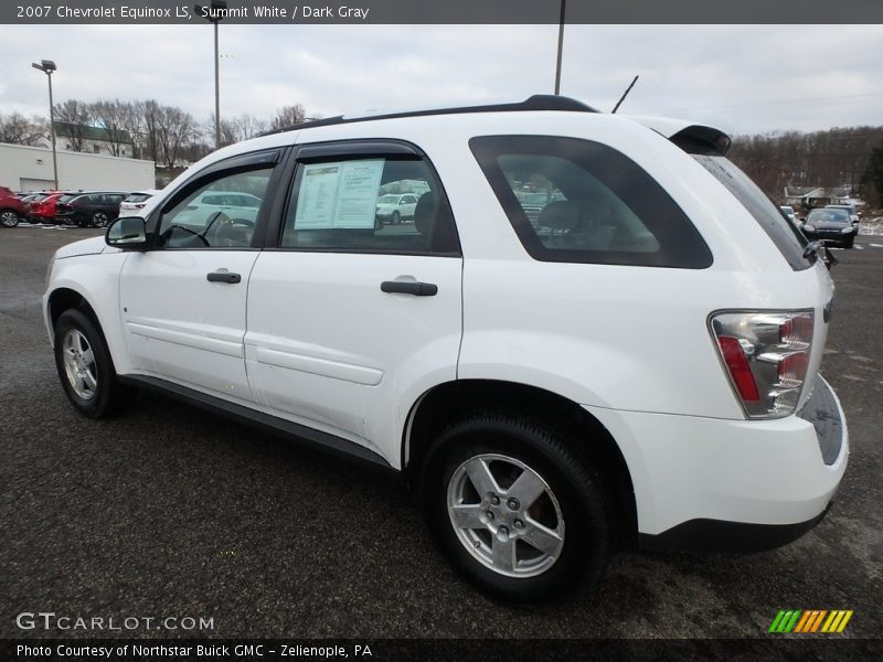 Summit White / Dark Gray 2007 Chevrolet Equinox LS