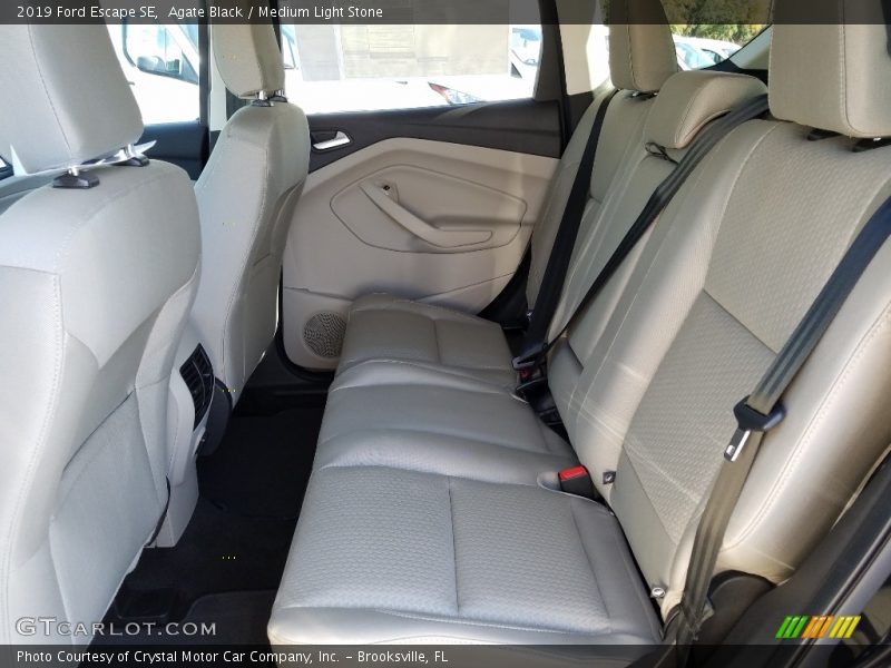 Agate Black / Medium Light Stone 2019 Ford Escape SE