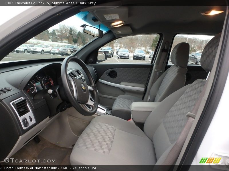 Summit White / Dark Gray 2007 Chevrolet Equinox LS