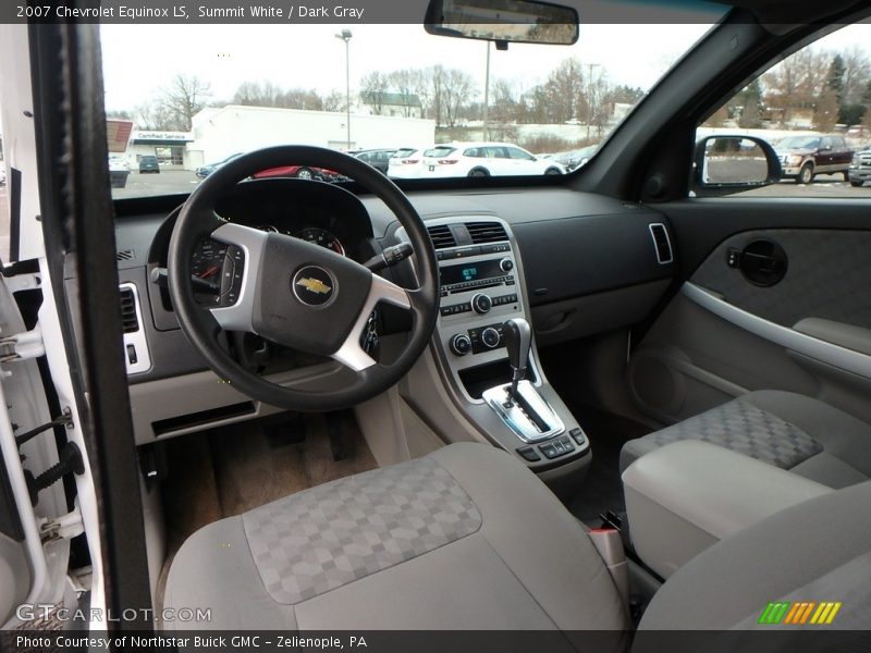 Summit White / Dark Gray 2007 Chevrolet Equinox LS