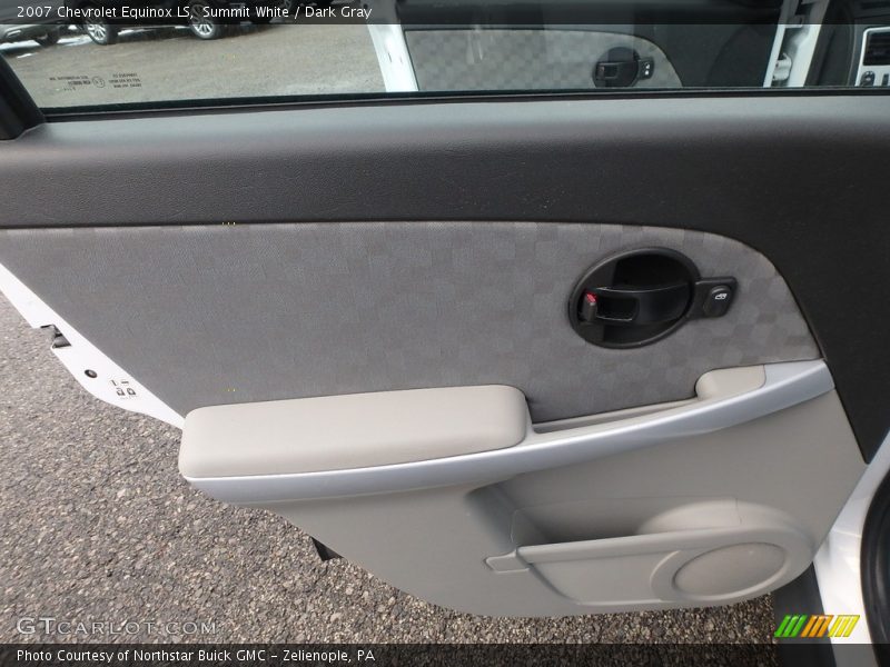 Summit White / Dark Gray 2007 Chevrolet Equinox LS