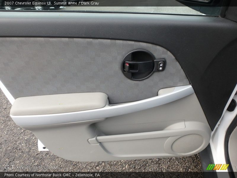 Summit White / Dark Gray 2007 Chevrolet Equinox LS