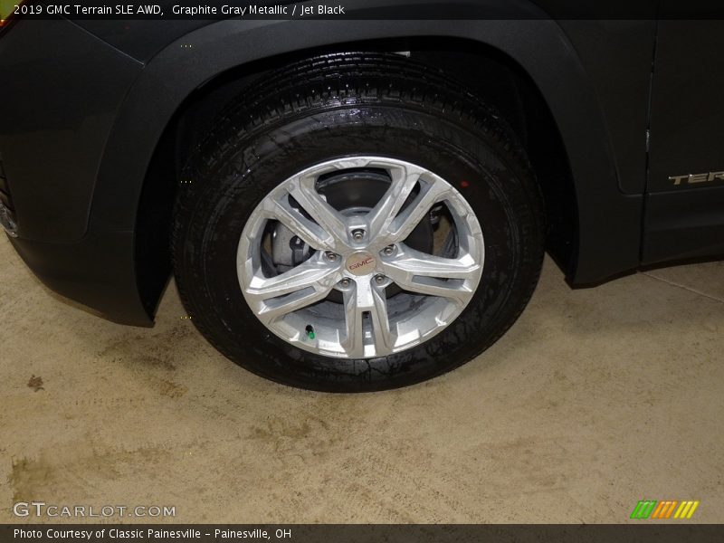 Graphite Gray Metallic / Jet Black 2019 GMC Terrain SLE AWD