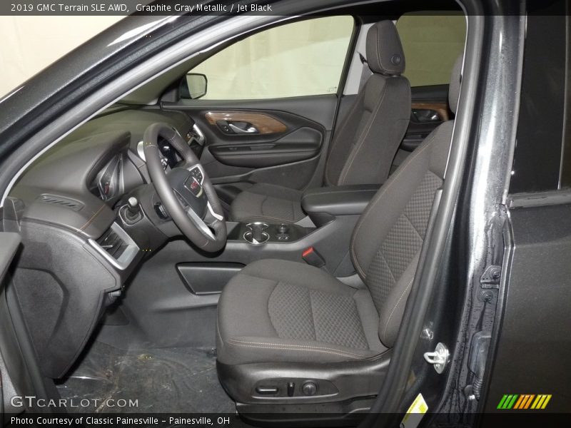 Graphite Gray Metallic / Jet Black 2019 GMC Terrain SLE AWD