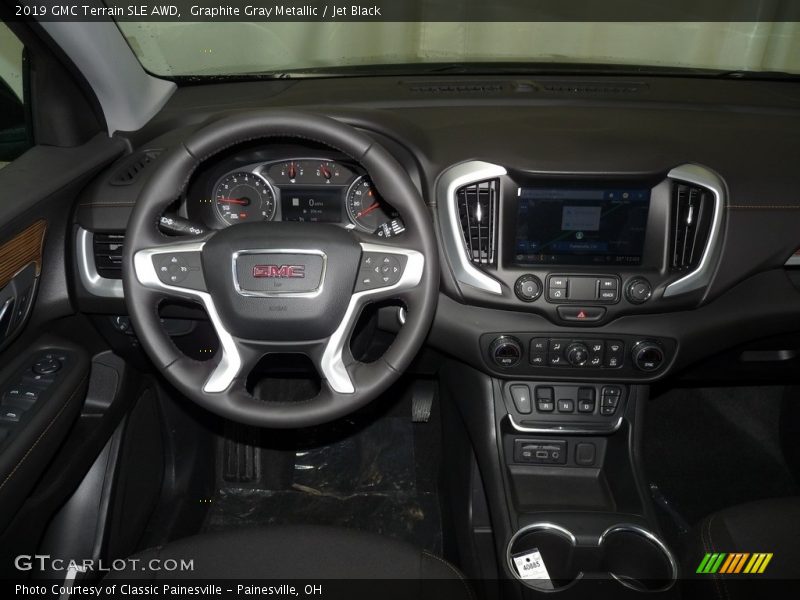 Graphite Gray Metallic / Jet Black 2019 GMC Terrain SLE AWD
