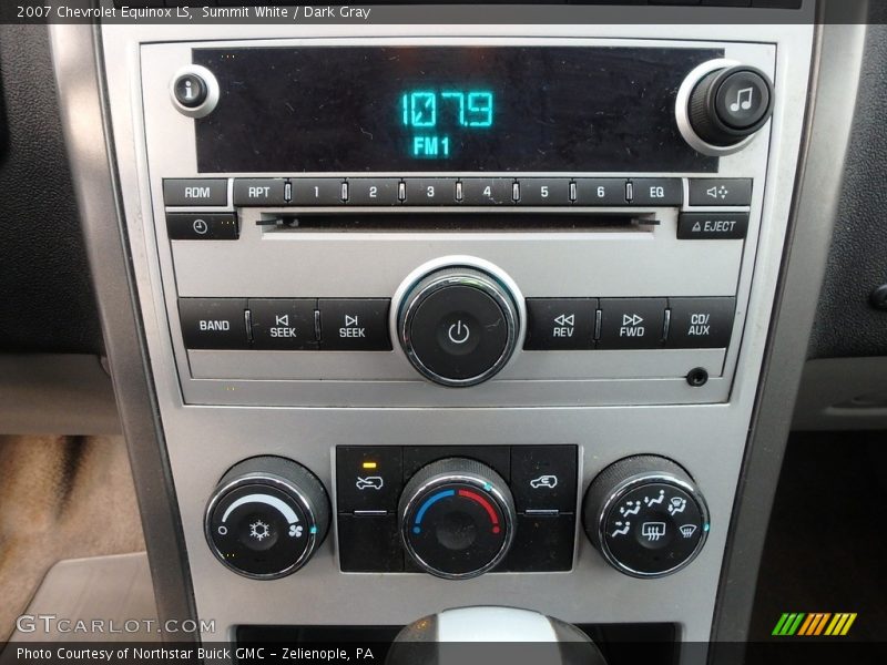 Summit White / Dark Gray 2007 Chevrolet Equinox LS