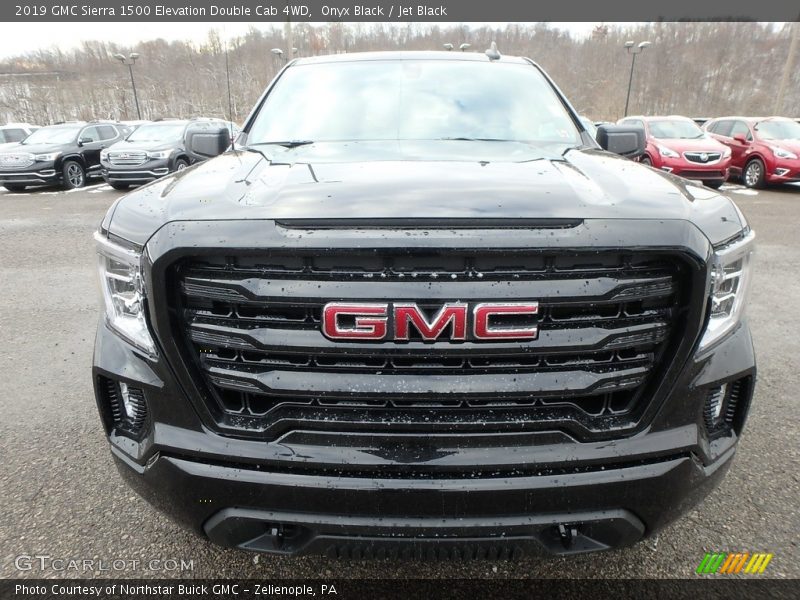 Onyx Black / Jet Black 2019 GMC Sierra 1500 Elevation Double Cab 4WD