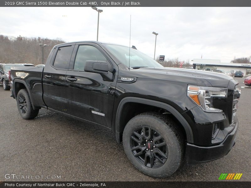 Front 3/4 View of 2019 Sierra 1500 Elevation Double Cab 4WD