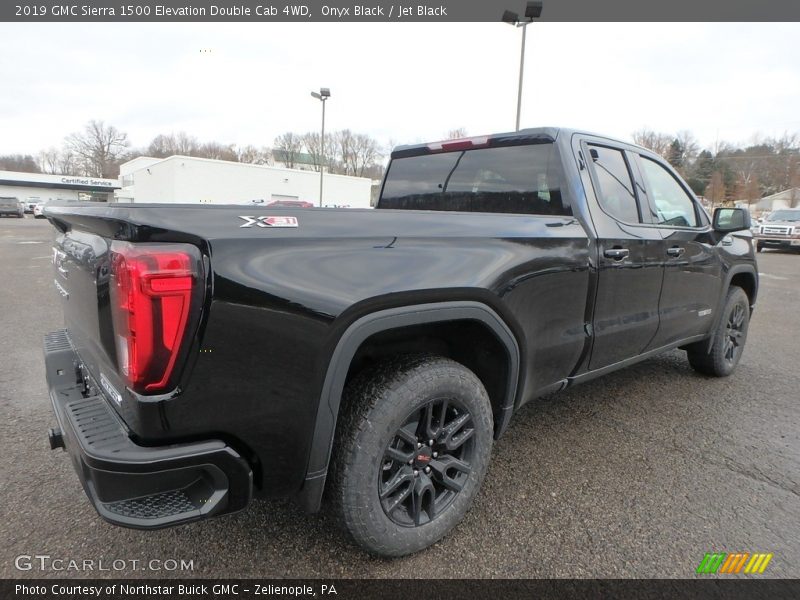 Onyx Black / Jet Black 2019 GMC Sierra 1500 Elevation Double Cab 4WD