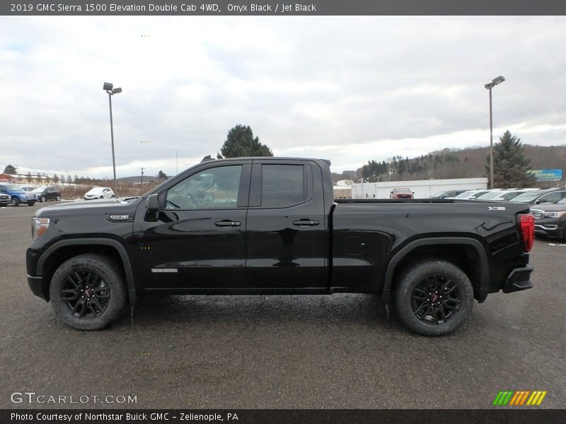  2019 Sierra 1500 Elevation Double Cab 4WD Onyx Black