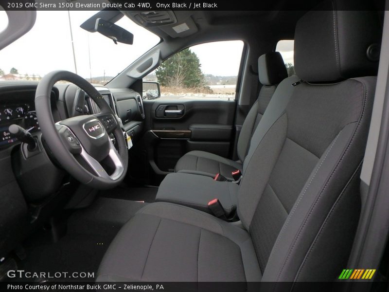 Front Seat of 2019 Sierra 1500 Elevation Double Cab 4WD