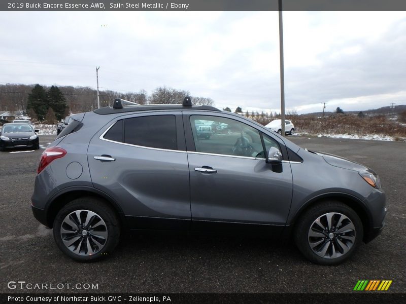 Satin Steel Metallic / Ebony 2019 Buick Encore Essence AWD