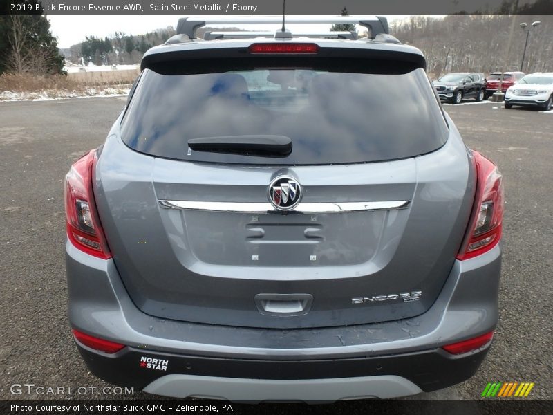 Satin Steel Metallic / Ebony 2019 Buick Encore Essence AWD