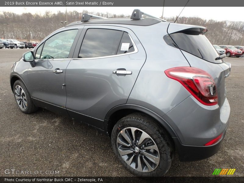 Satin Steel Metallic / Ebony 2019 Buick Encore Essence AWD