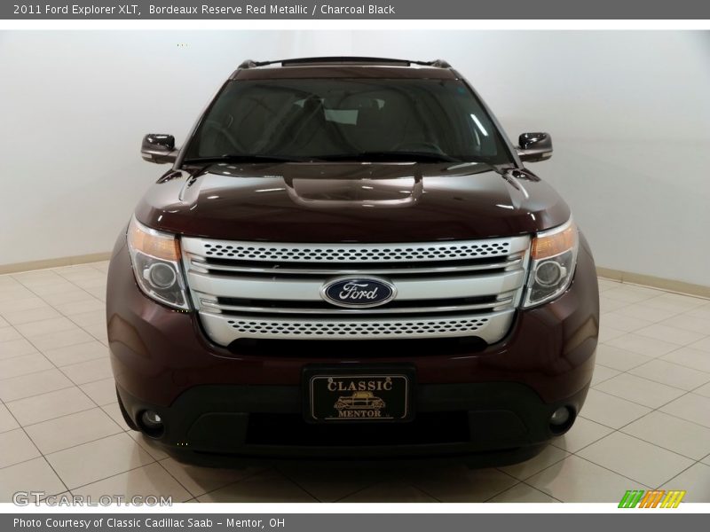 Bordeaux Reserve Red Metallic / Charcoal Black 2011 Ford Explorer XLT