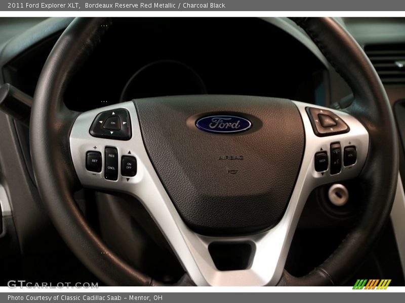 Bordeaux Reserve Red Metallic / Charcoal Black 2011 Ford Explorer XLT