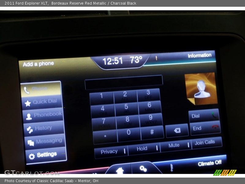 Bordeaux Reserve Red Metallic / Charcoal Black 2011 Ford Explorer XLT