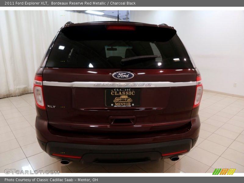 Bordeaux Reserve Red Metallic / Charcoal Black 2011 Ford Explorer XLT