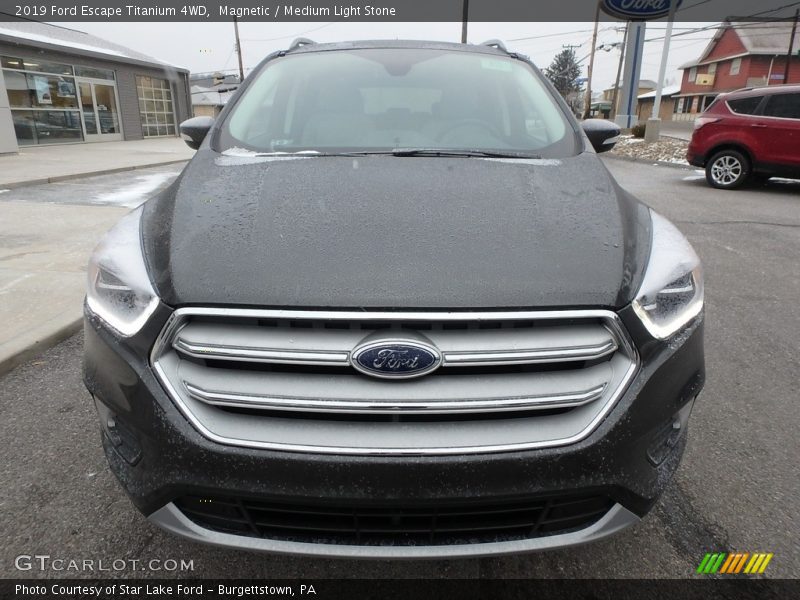 Magnetic / Medium Light Stone 2019 Ford Escape Titanium 4WD