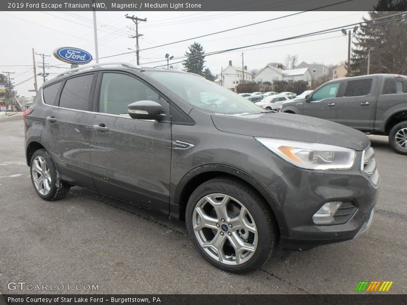 Magnetic / Medium Light Stone 2019 Ford Escape Titanium 4WD