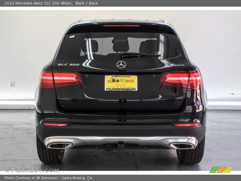 Black / Black 2019 Mercedes-Benz GLC 300 4Matic