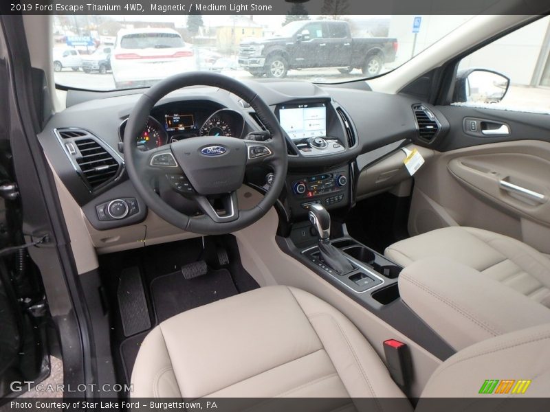 Magnetic / Medium Light Stone 2019 Ford Escape Titanium 4WD