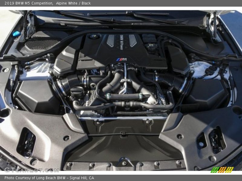  2019 M5 Competition Engine - 4.4 Liter M TwinPower Turbocharged DOHC 32-Valve VVT V8