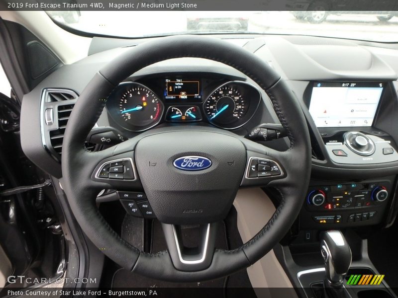 Magnetic / Medium Light Stone 2019 Ford Escape Titanium 4WD