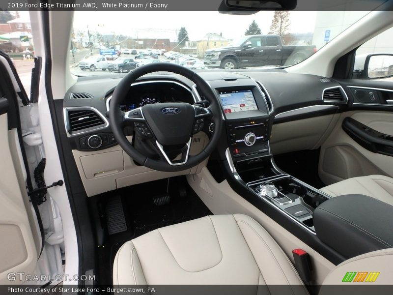  2019 Edge Titanium AWD Ebony Interior